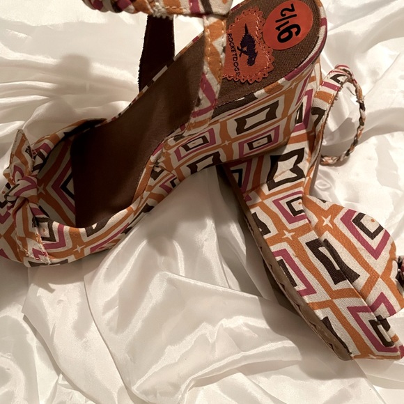ROCKET DOG Aztec Wedge heeled sandals - Picture 3 of 5